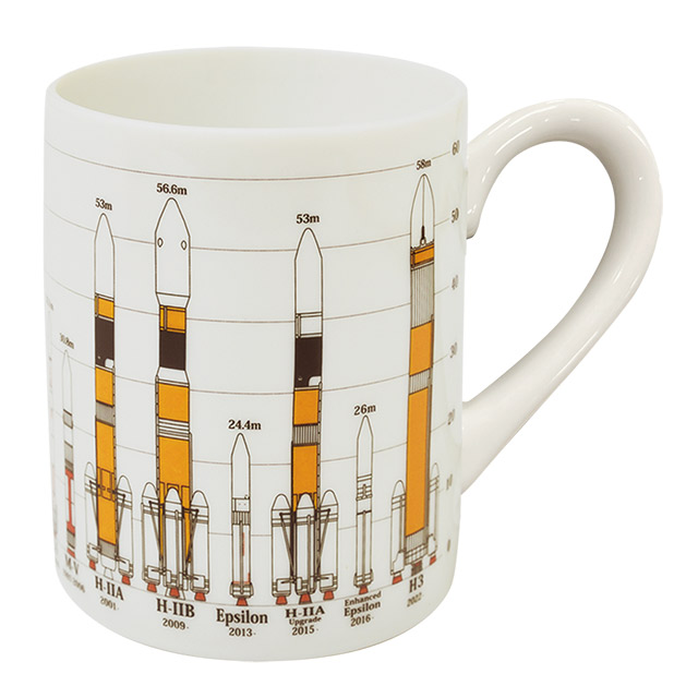 日本の歴代ロケットマグカップ Ver.03